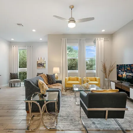 Newly Renovated 3 Story Home W Pool, Garage & Balconies-2