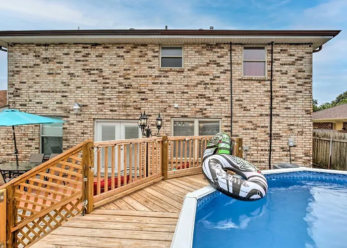 Major Manor New Orleans Home With Pool And Game Room