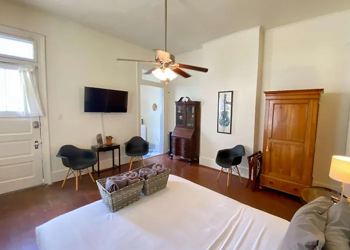 Haustierfreundliches Fab Studio On Tree-Lined Street W City Bikes New Orleans